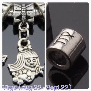 Virgo Zodiac Horoscope Charm Bundle Sets
